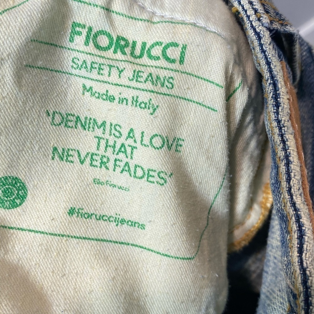 FIORUCCI Y2K STRAIGHT LEG JEANS - Picture 9 of 11